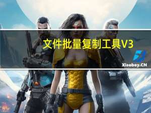 文件批量复制工具 V3.21 绿色免费版（文件批量复制工具 V3.21 绿色免费版功能简介）