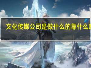 文化传媒公司是做什么的 靠什么赚钱（文化传媒公司是做什么的）