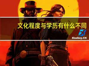 文化程度与学历有什么不同