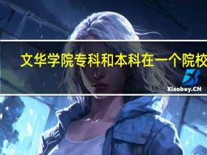 文华学院专科和本科在一个院校吗