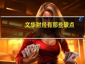 文华财经有那些缺点，举十个例子