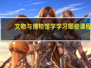 文物与博物馆学学习哪些课程