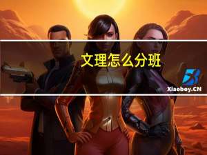 文理怎么分班
