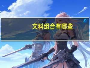 文科组合有哪些
