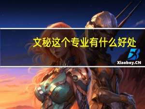 文秘这个专业有什么好处