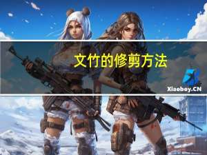 文竹的修剪方法