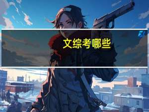 文综考哪些