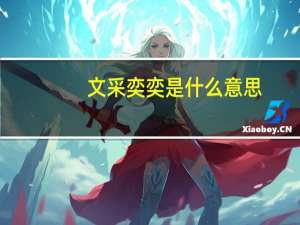 文采奕奕是什么意思