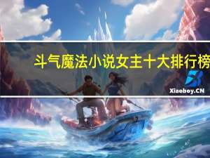 斗气魔法小说女主十大排行榜（斗气魔法小说）