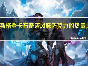 斯格登 卡布奇诺风味巧克力的热量是多少