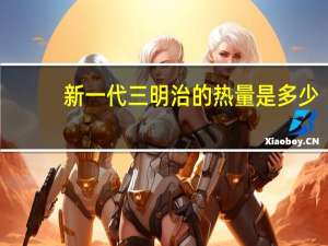 新一代 三明治的热量是多少