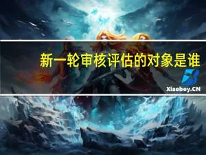 新一轮审核评估的对象是谁