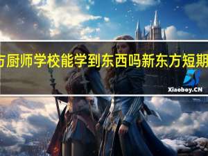 新东方厨师学校能学到东西吗 新东方短期厨师培训班