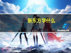 新东方学什么