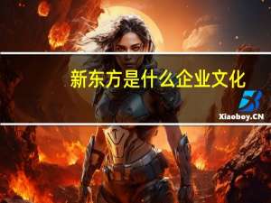 新东方是什么企业文化