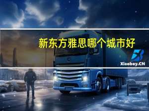 新东方雅思哪个城市好