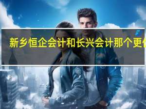 新乡恒企会计和长兴会计那个更优势