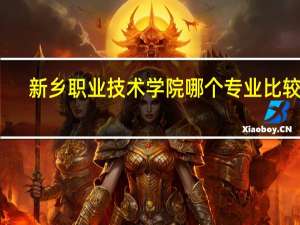 新乡职业技术学院哪个专业比较好