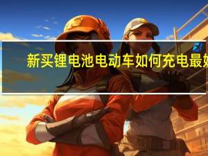 新买锂电池电动车如何充电最好（新锂电池的正确使用方法）