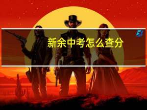 新余中考怎么查分