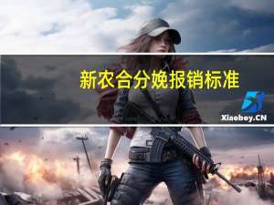 新农合分娩报销标准