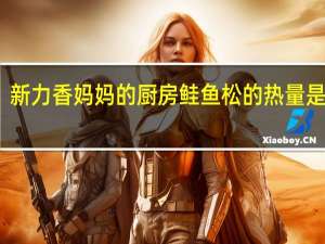 新力香 妈妈的厨房 鲑鱼松的热量是多少