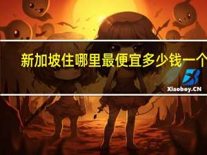 新加坡住哪里最便宜多少钱一个月