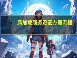 新加坡商务签证办理流程