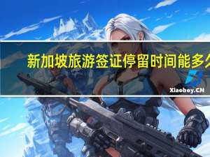 新加坡旅游签证停留时间能多久
