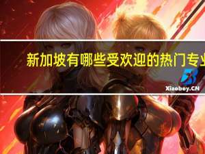 新加坡有哪些受欢迎的热门专业
