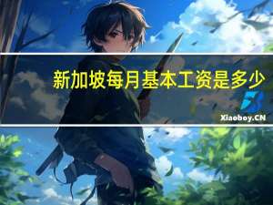 新加坡每月基本工资是多少