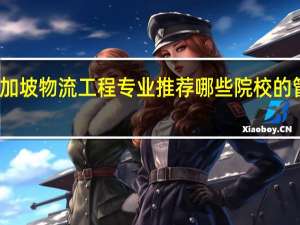 新加坡物流工程专业推荐哪些院校的管理专业