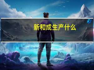 新和成生产什么