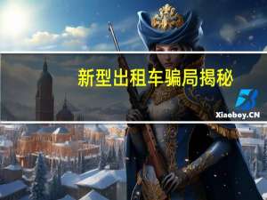 新型出租车骗局揭秘