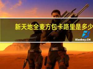 新天 地 全麦方包卡路里是多少