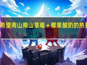 新希望 南山 南山草莓＋椰果酸奶的热量是多少