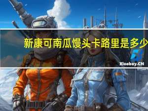 新康可 南瓜馒头卡路里是多少