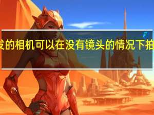 新开发的相机可以在没有镜头的情况下拍摄对焦照片