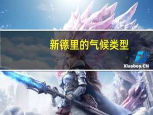 新德里的气候类型