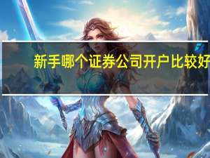 新手哪个证券公司开户比较好
