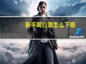 新手喝白酒怎么下咽