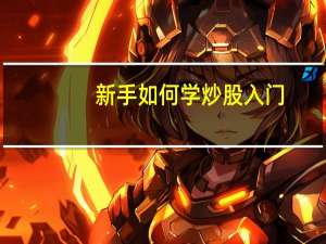 新手如何学炒股入门（新手如何学炒股）