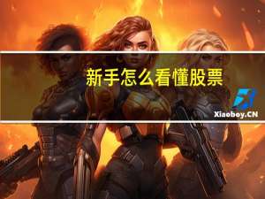 新手怎么看懂股票