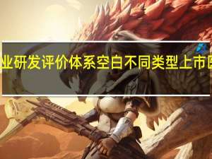 新指数填补医药企业研发评价体系空白不同类型上市医药企业研发投入差异大