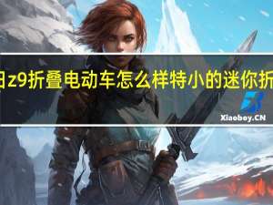 新日z9折叠电动车怎么样 特小的迷你折叠电动车