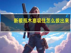 新暖瓶木塞吸住怎么拔出来