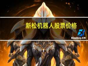 新松机器人股票价格