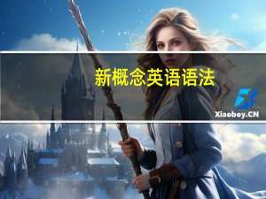 新概念英语语法