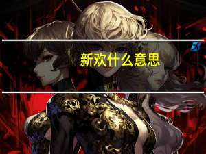 新欢什么意思
