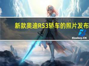 新款奥迪RS3轿车的照片发布
